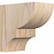 Ekena Millwork Ridgewood Smooth Corbel, Douglas Fir, 3 1/2"W x 6"D x 6"H COR04X06X06RID00SDF - alternate 1